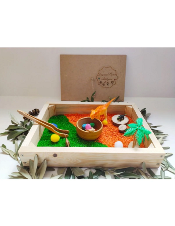 Dinozor Temalı Duyusal Oyun Seti