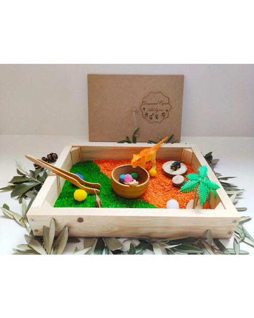 Dinozor Temalı Duyusal Oyun Seti