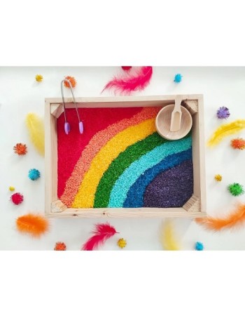 Gökkuşağı Temalı Duyusal Oyun Seti