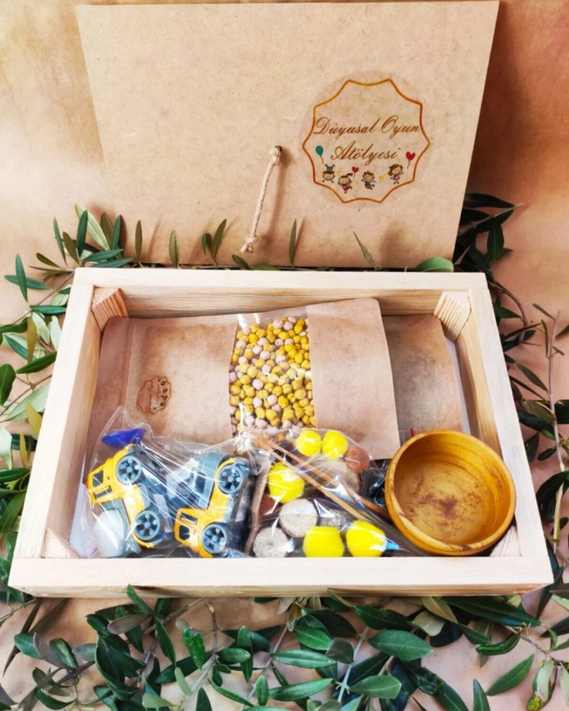 İnşaat Temalı Duyusal Oyun Seti